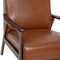 Flash Furniture Cognac LeatherSoft Arm Chair with Wood Frame IS-IT673317-BR-GG - alternate 6